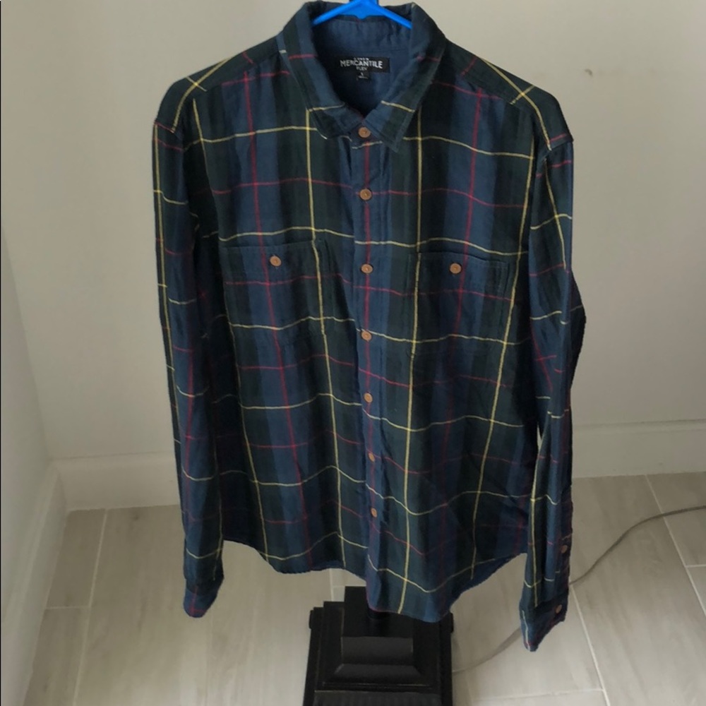 J Crew flannel button down